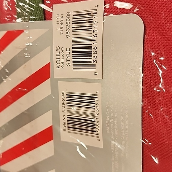 Whitmor💚 Heavy Duty Christmas Tree Storage bag NWT - Picture 7 of 7